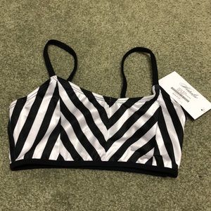 striped sports bra!